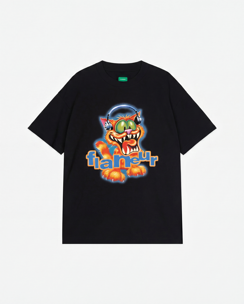 Record Label T-Shirt | Black