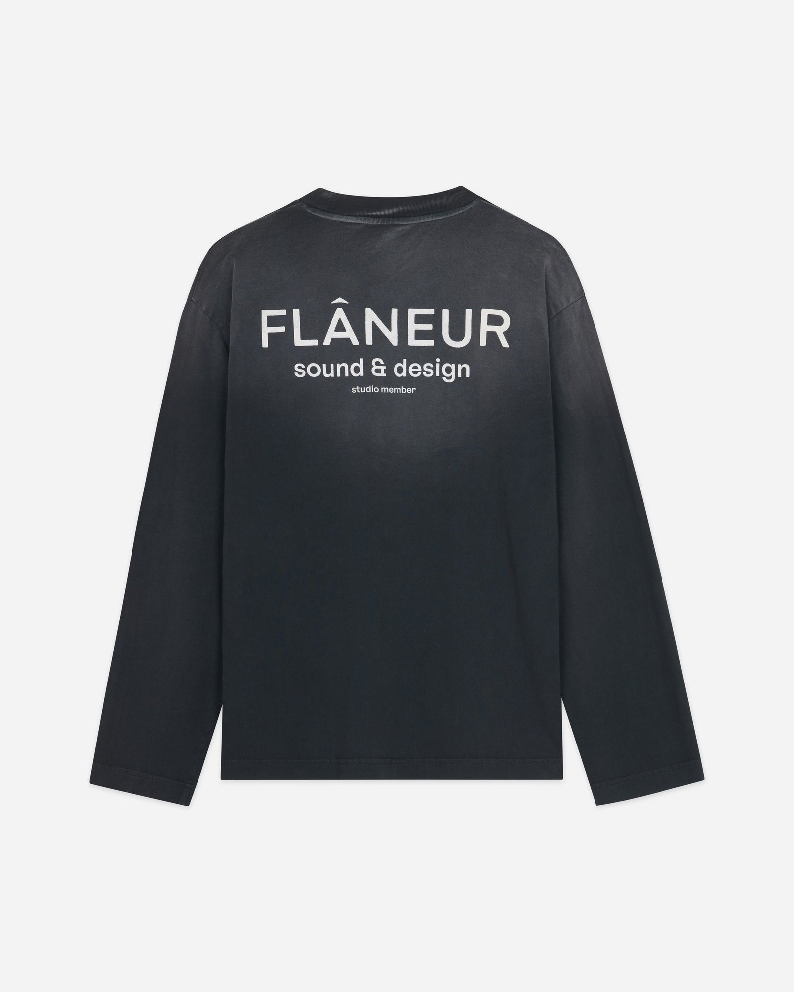 Sound & Design Studio Member Long Sleeve | Washed Black