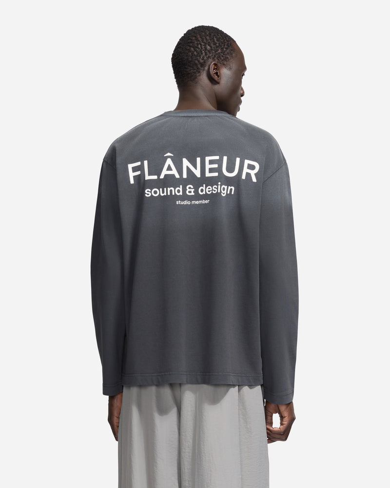 Sound & Design Studio Member Long Sleeve | Washed Black