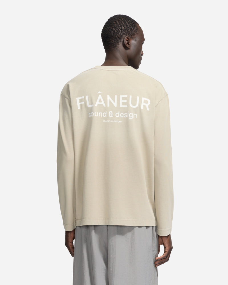 Sound & Design Studio Member Long Sleeve | Washed Beige