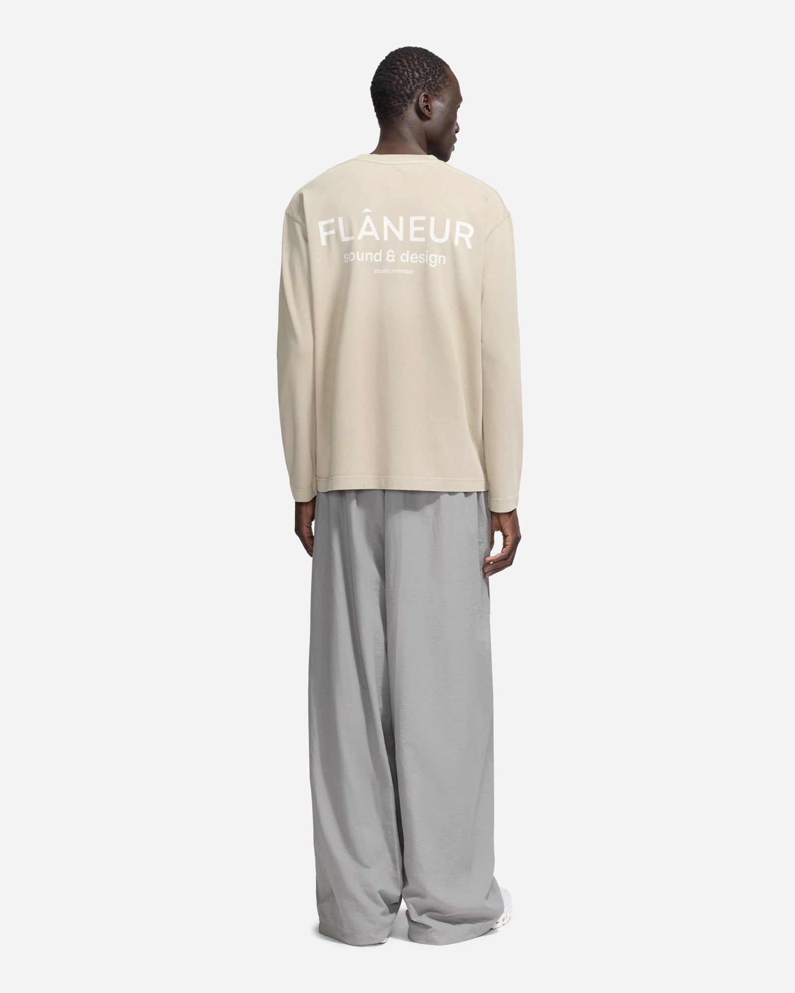 Sound & Design Studio Member Long Sleeve | Washed Beige