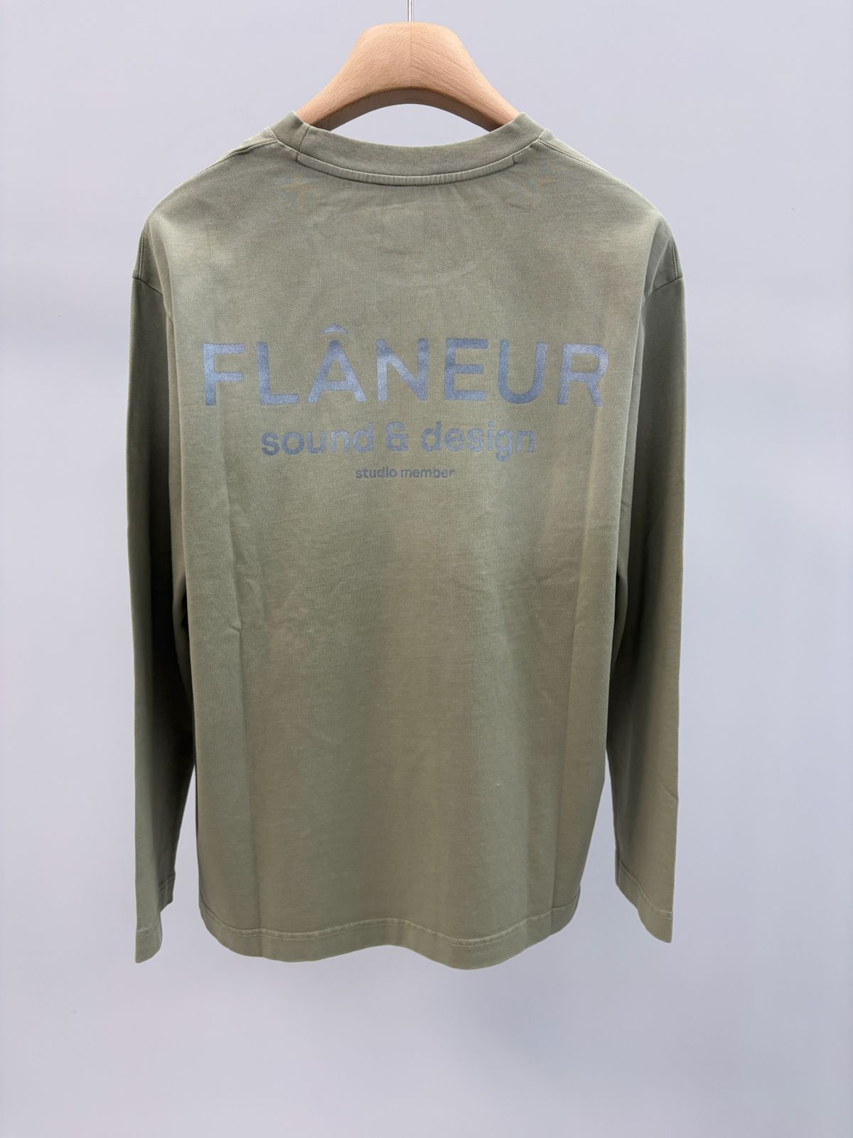 Sound & Design Studio Member Long Sleeve | Washed Green