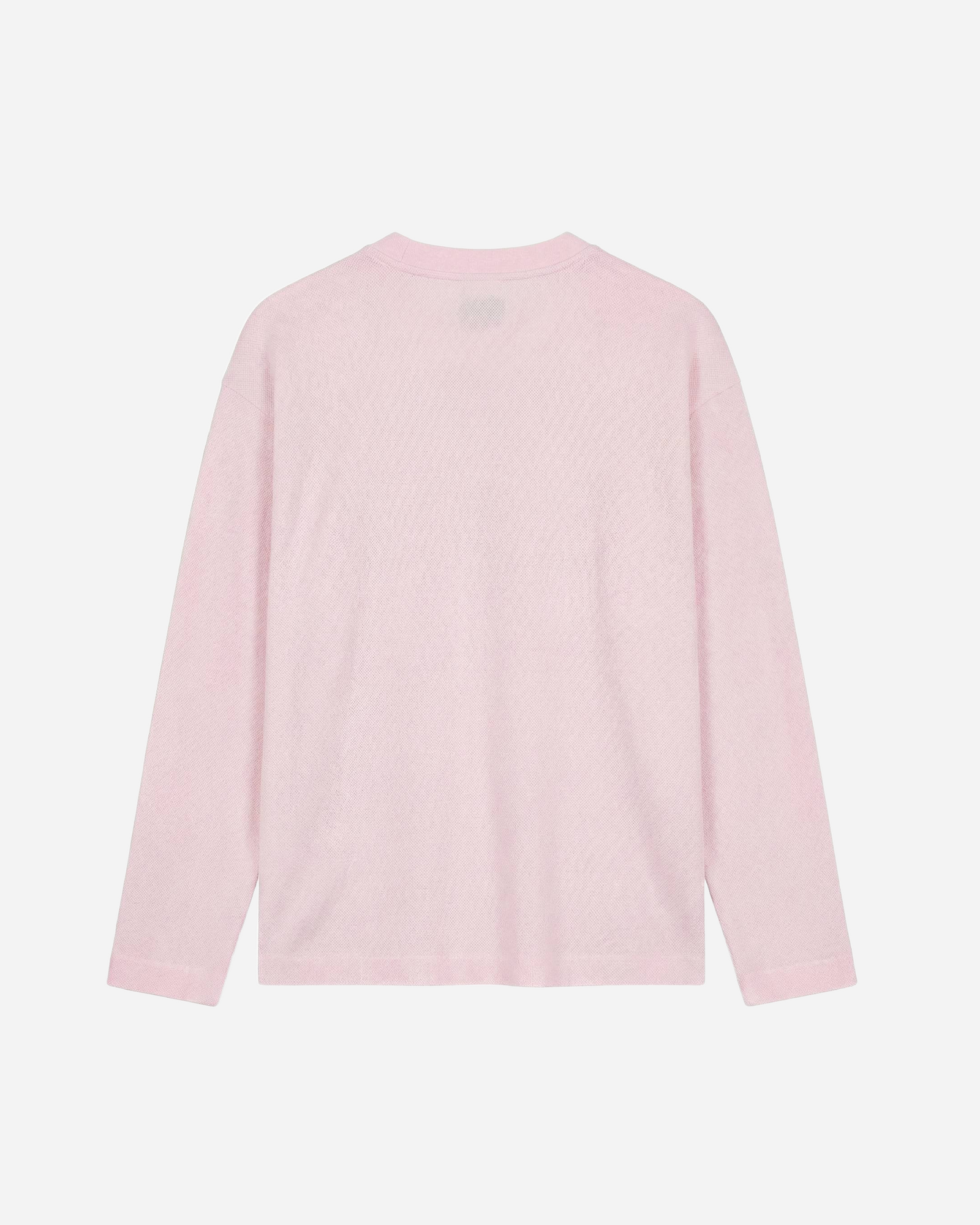 Embroidered Logo Long Sleeve | Pink