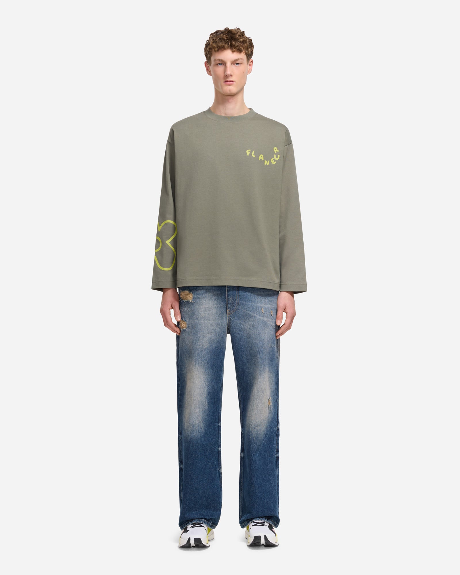 Blossom Long Sleeve | Khaki