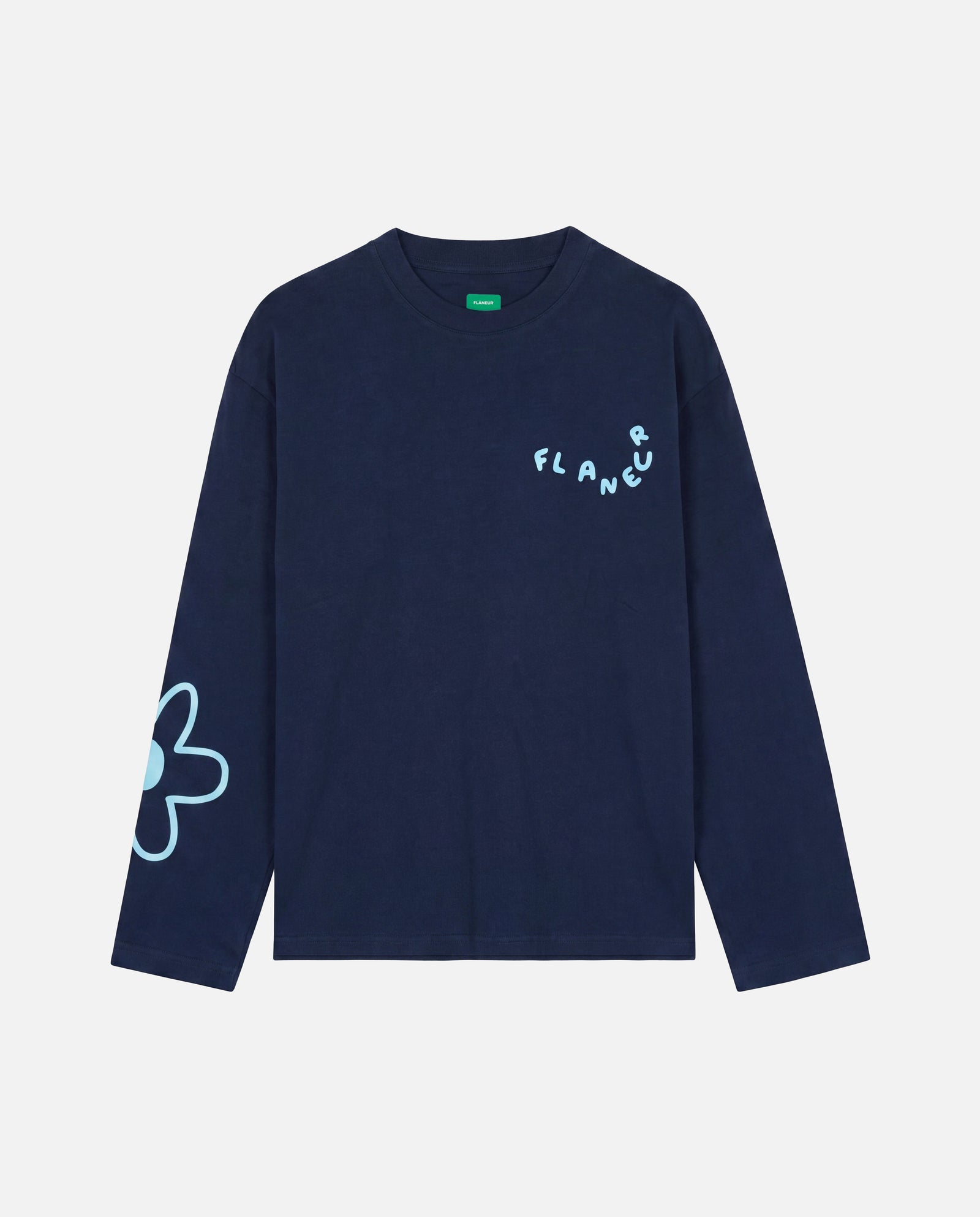 Blossom Long Sleeve | Navy