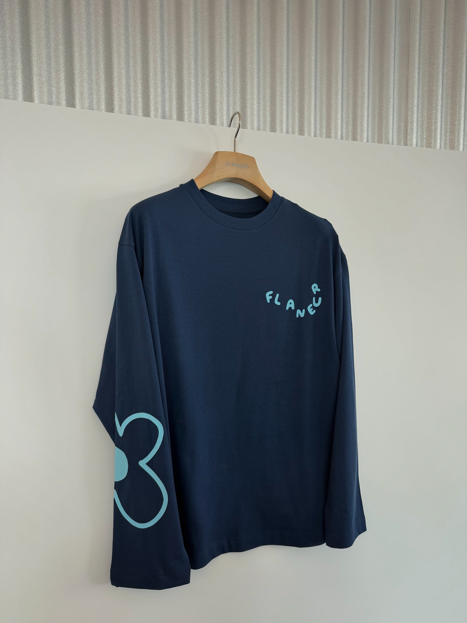 Blossom Long Sleeve | Navy