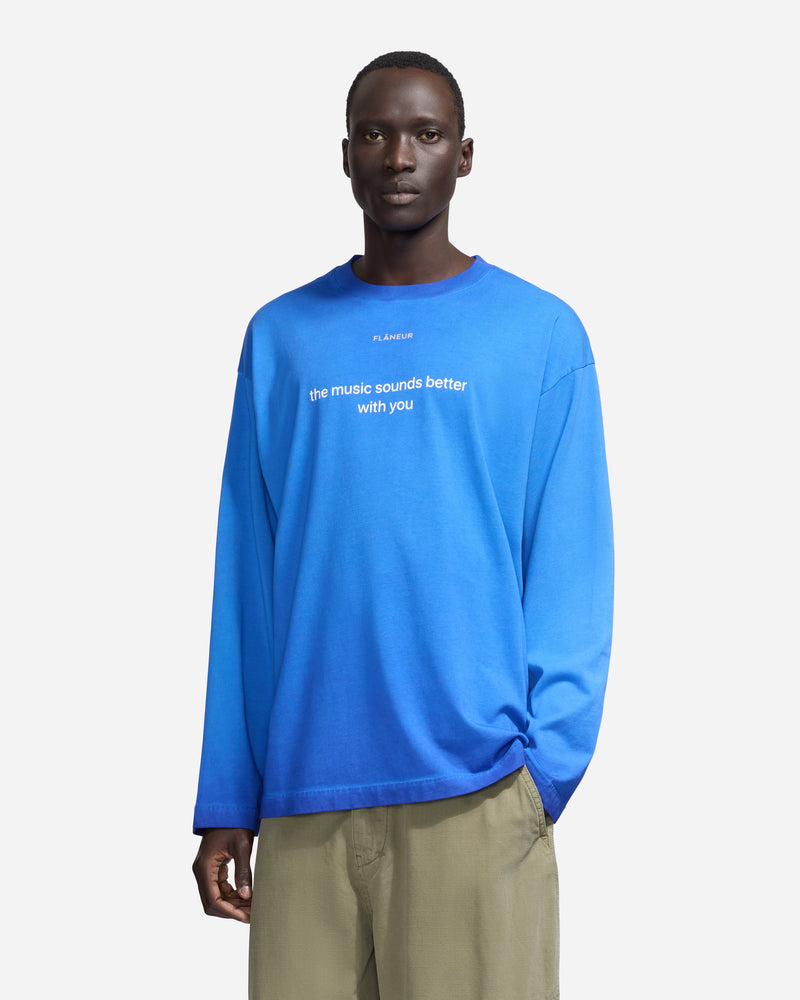 With You Long Sleeve | Blue