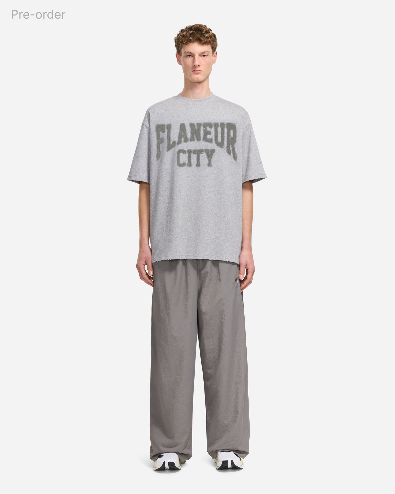 City College T-Shirt | Heather Grey