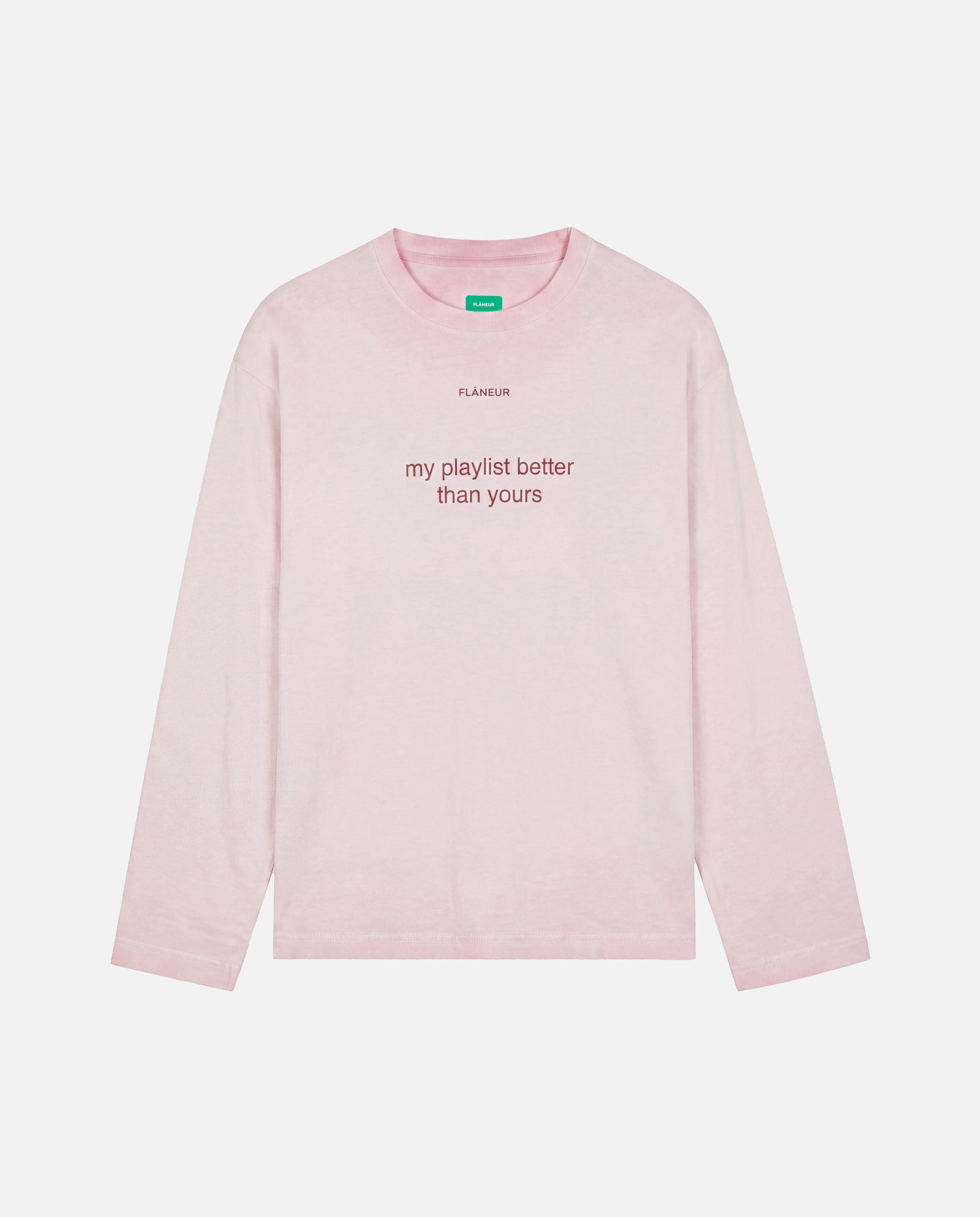 Playlist Long Sleeve | Pink