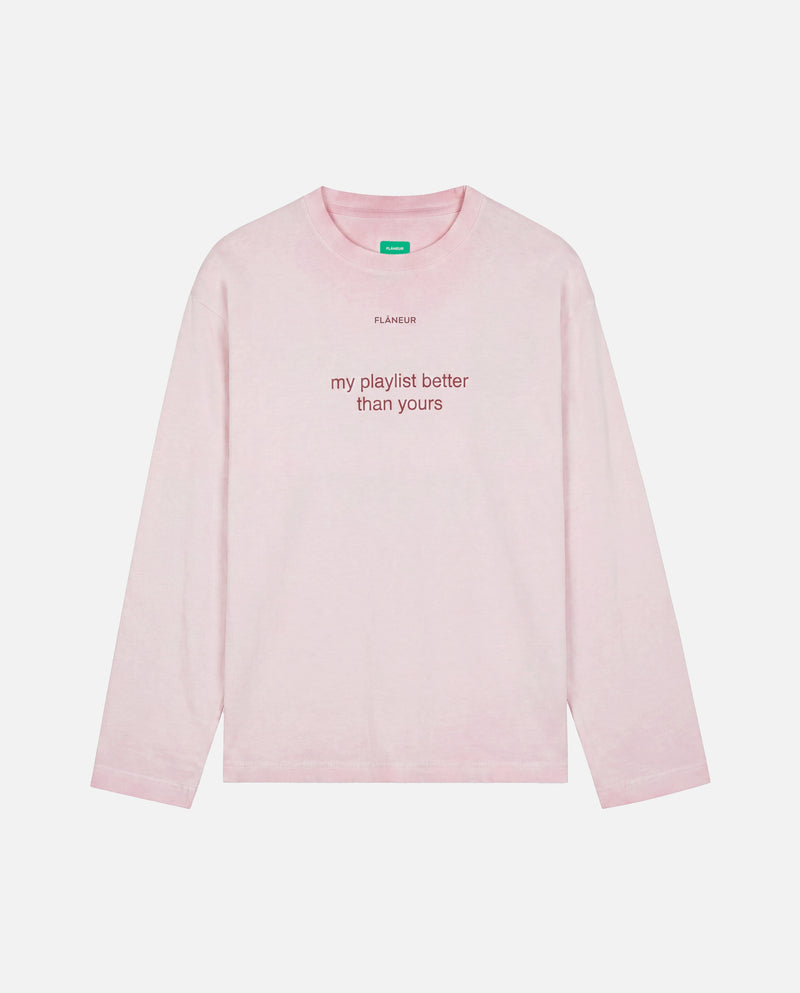 Playlist Long Sleeve | Pink
