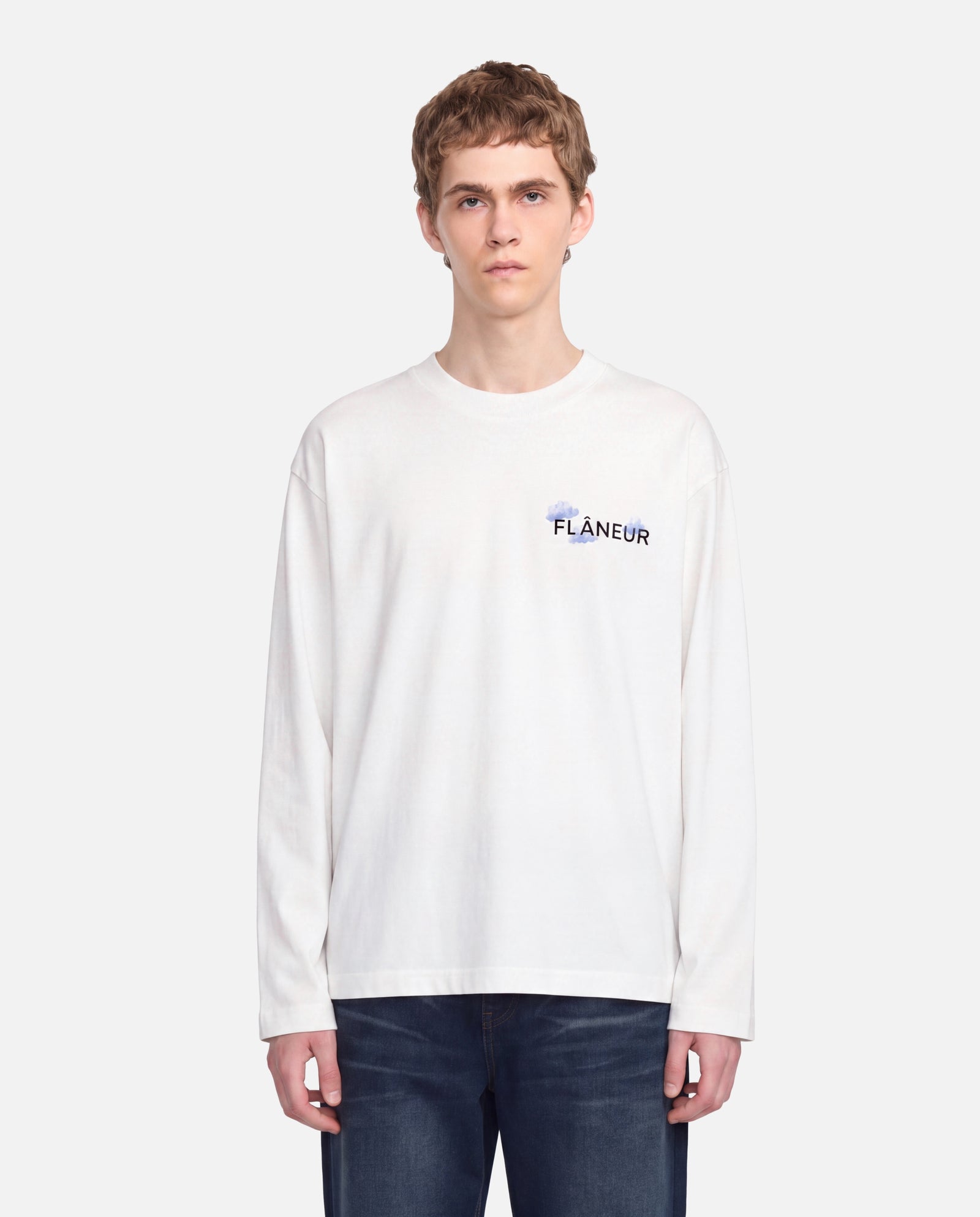 Aéronautique Long Sleeve | White