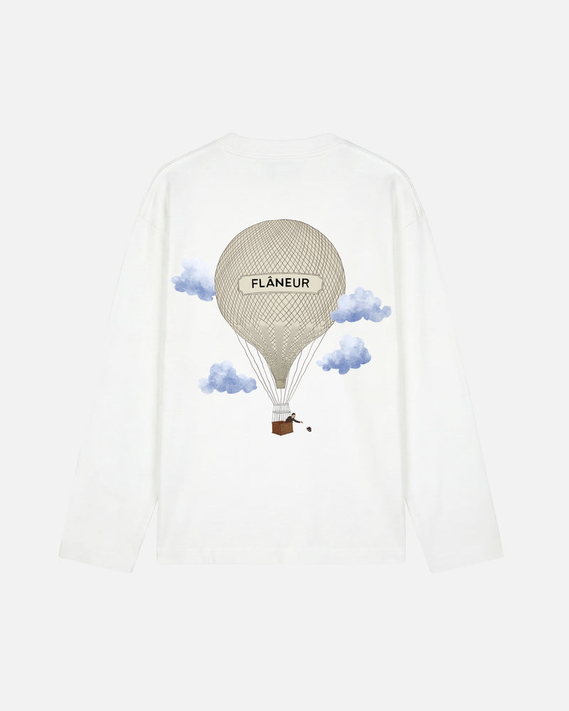 Aéronautique Long Sleeve | White