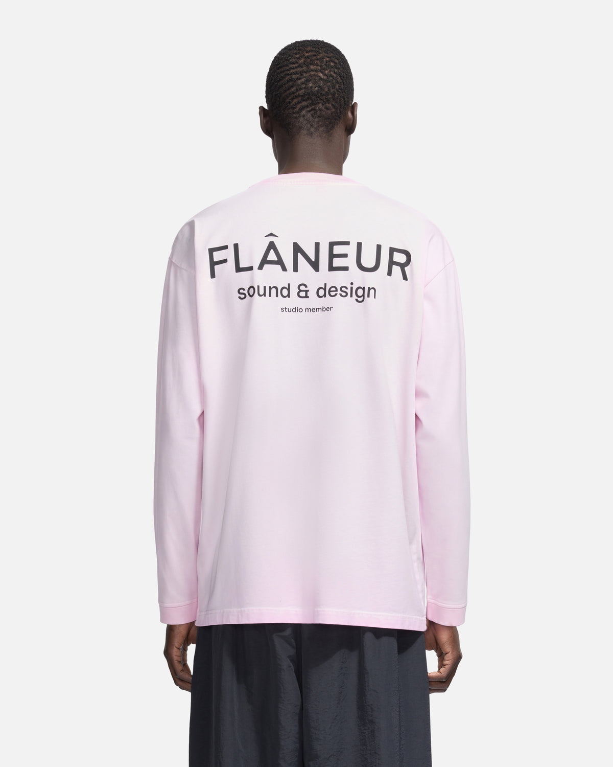 Sound & Design Studio Member Long Sleeve | Washed Pink