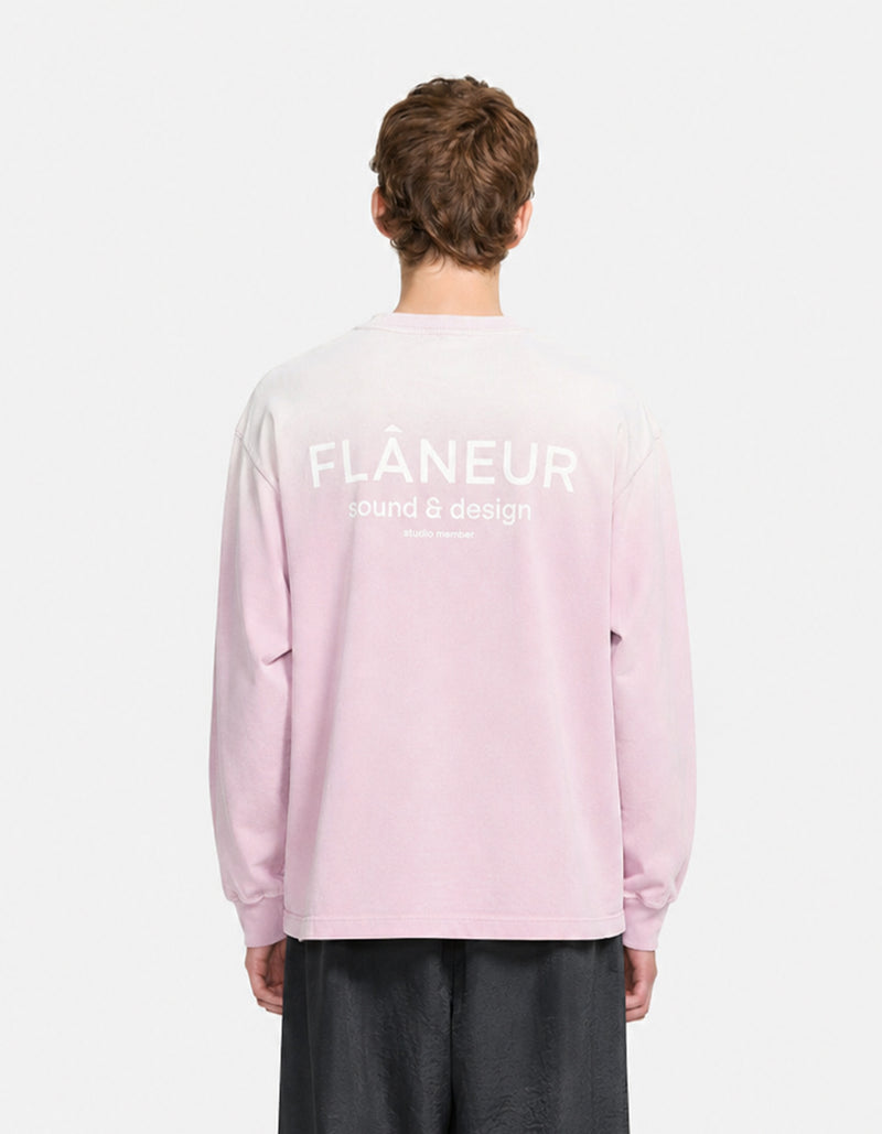 Sound & Design Studio Member Long Sleeve | Washed Pink