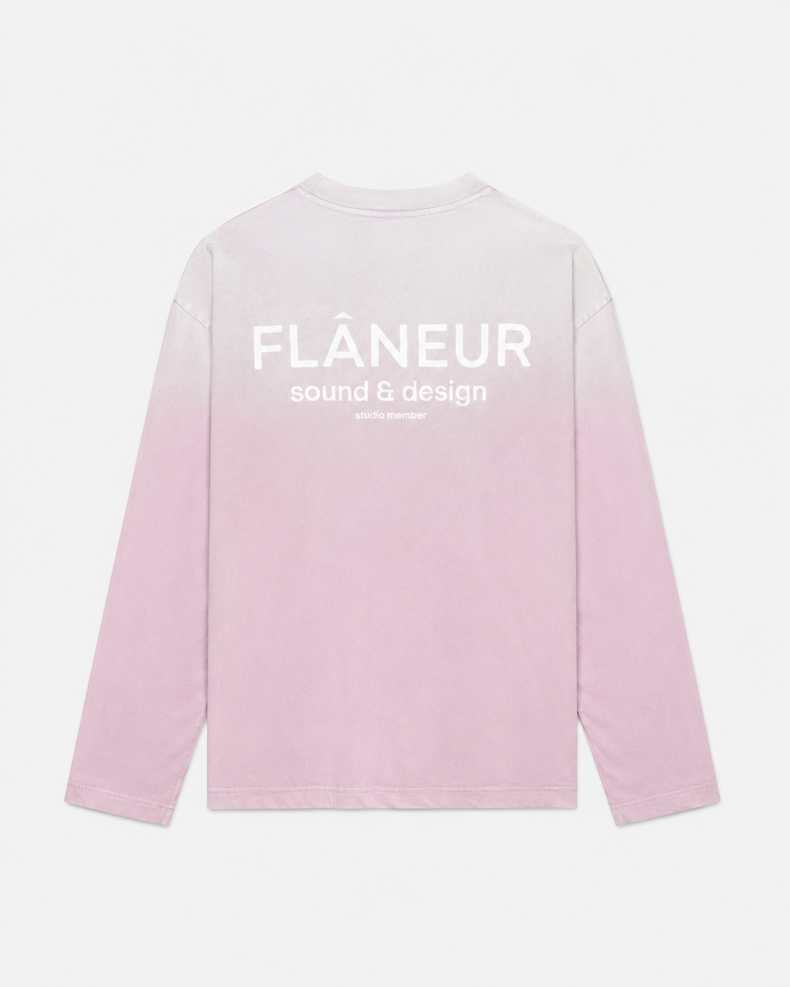 Sound & Design Studio Member Long Sleeve | Washed Pink