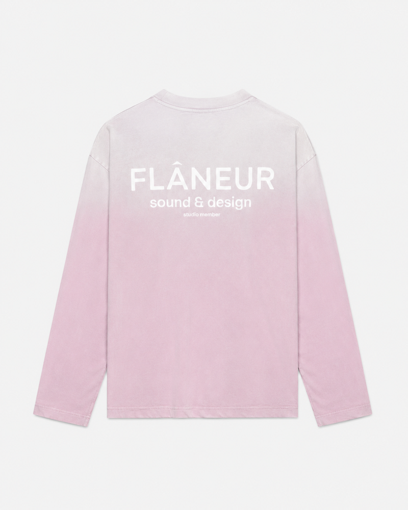 Sound & Design Studio Member Long Sleeve | Washed Pink