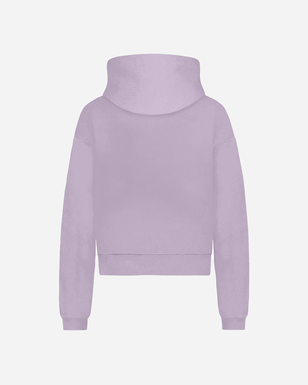 Organic Flower Zip-Up | Soft Purple