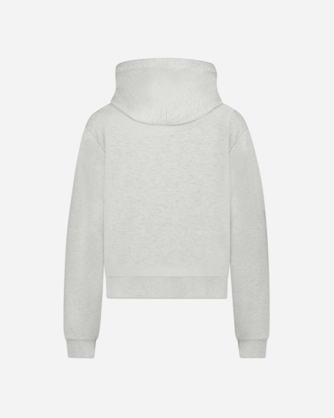 Signature Zip-Up Hoodie | Heather Cool Grey