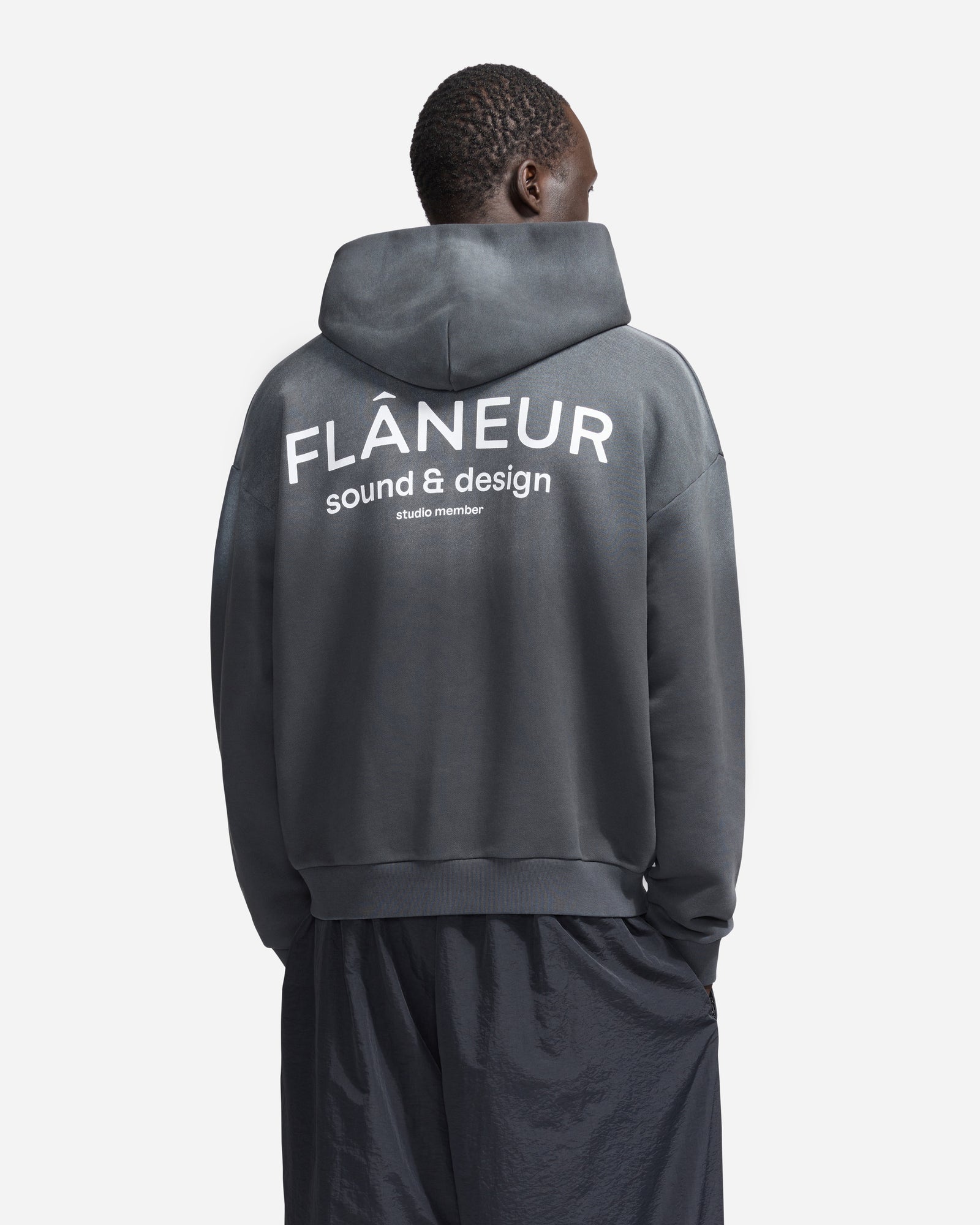 Sound & Design Studio Member Zip-Up | Washed Black