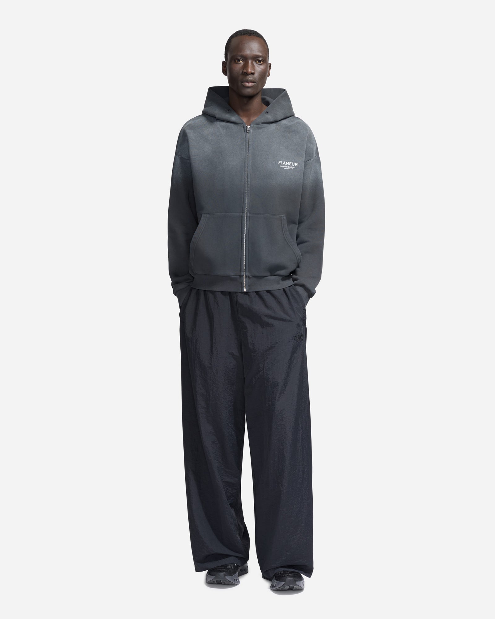 Sound & Design Studio Member Zip-Up | Washed Black