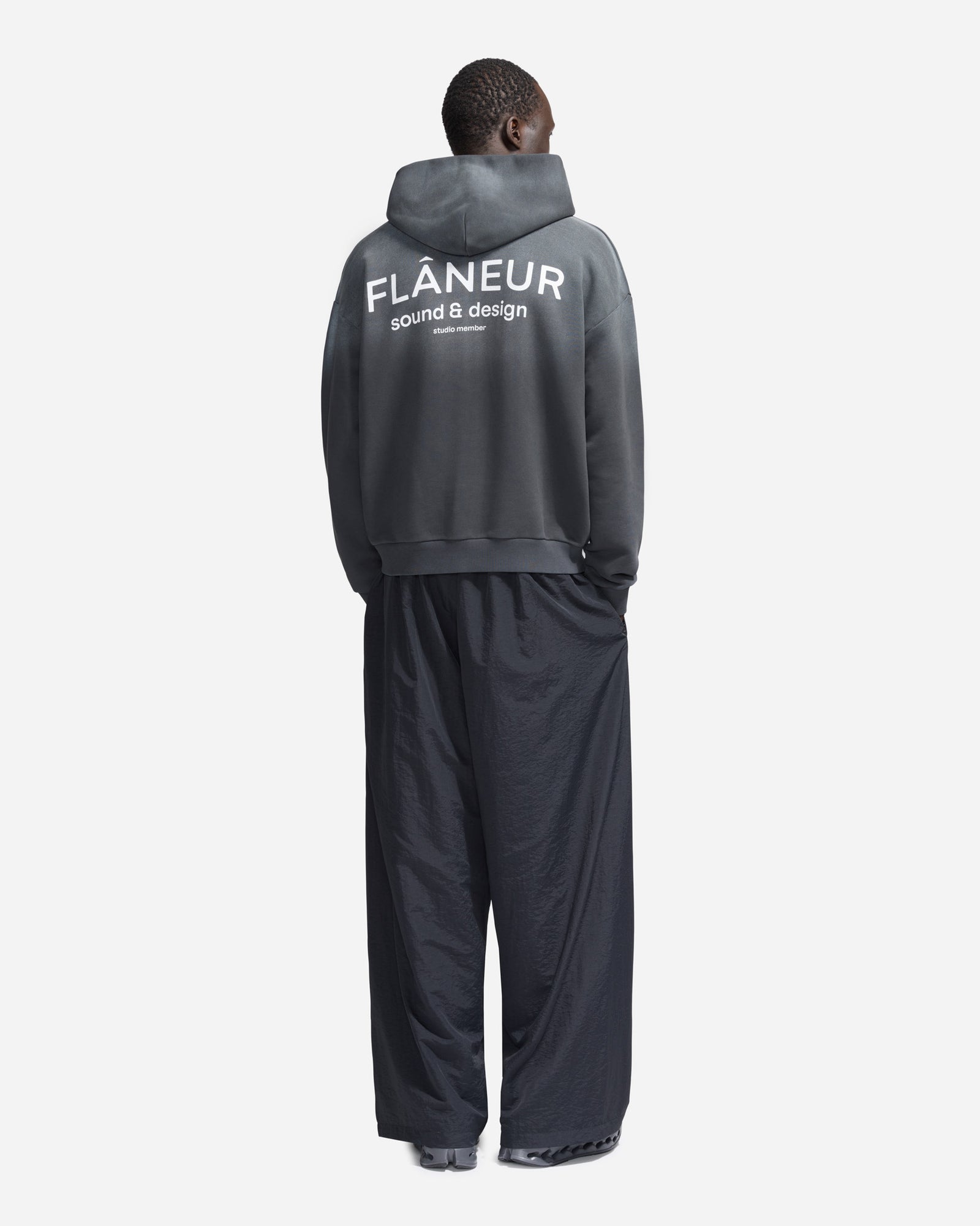 Sound & Design Studio Member Zip-Up | Washed Black