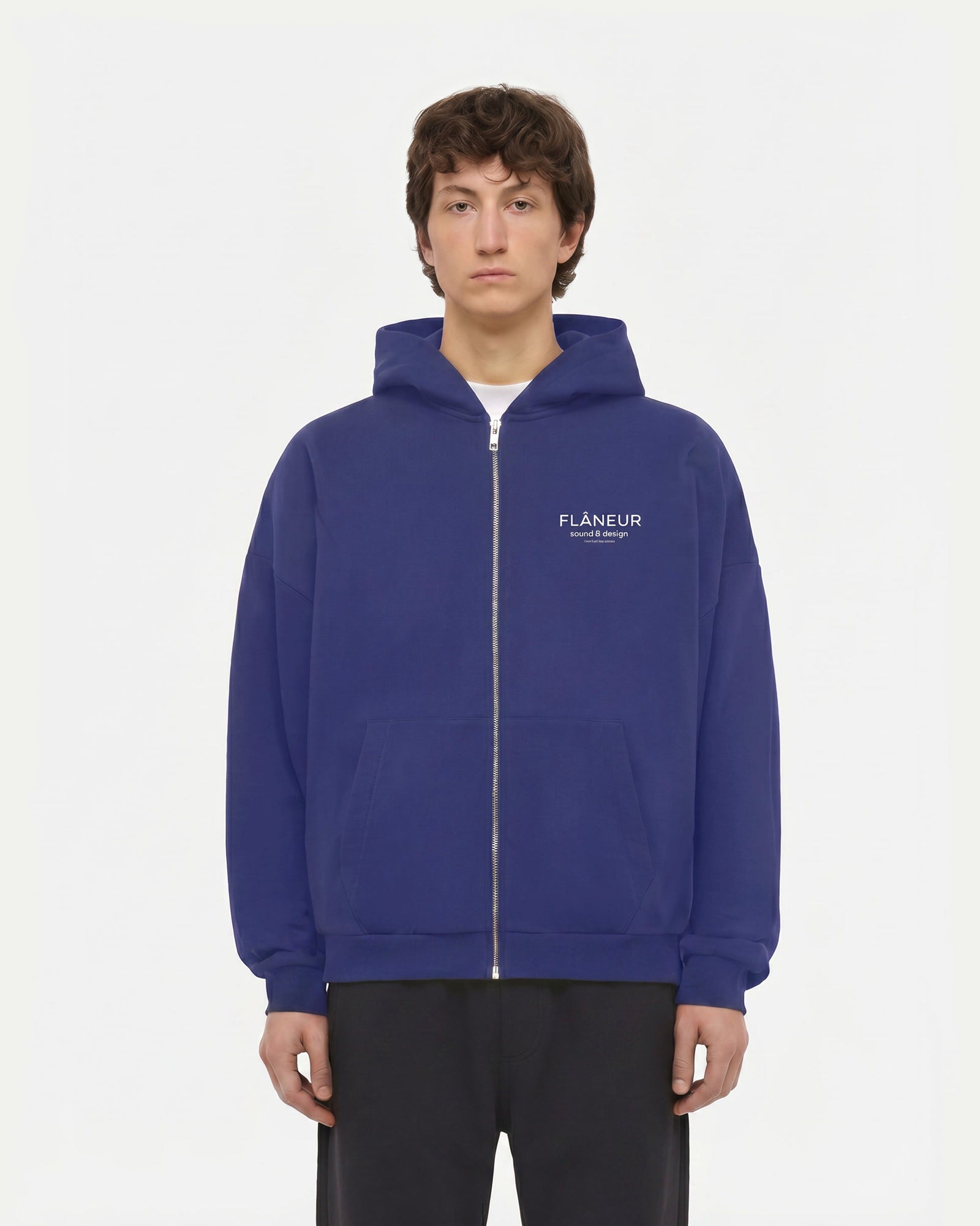 Sound & Design Studio Member Zip-Jacke | Blau