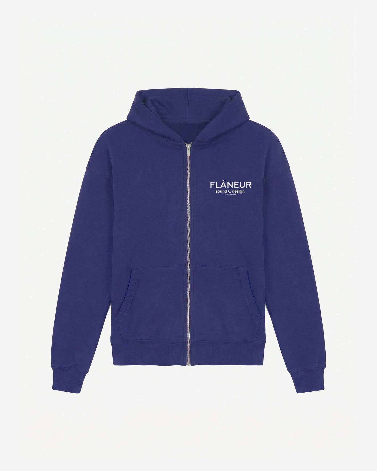 Sound & Design Studio Member Zip-Jacke | Blau
