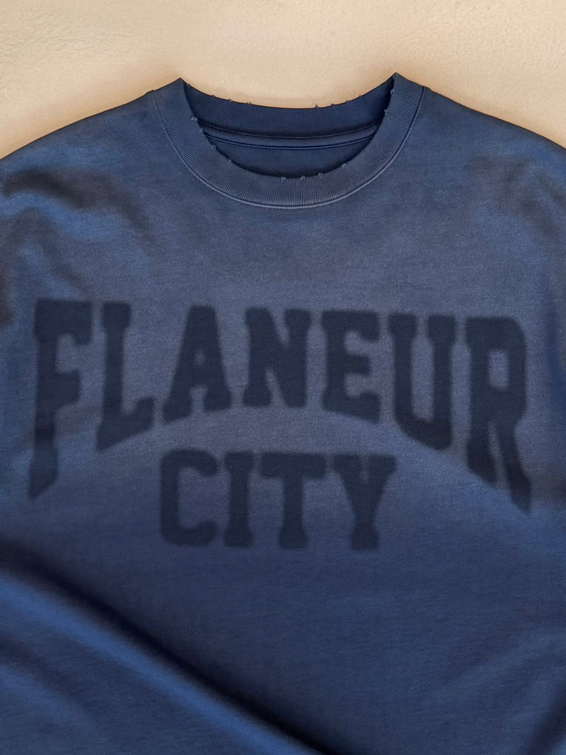 City College T-Shirt | Washed Navy