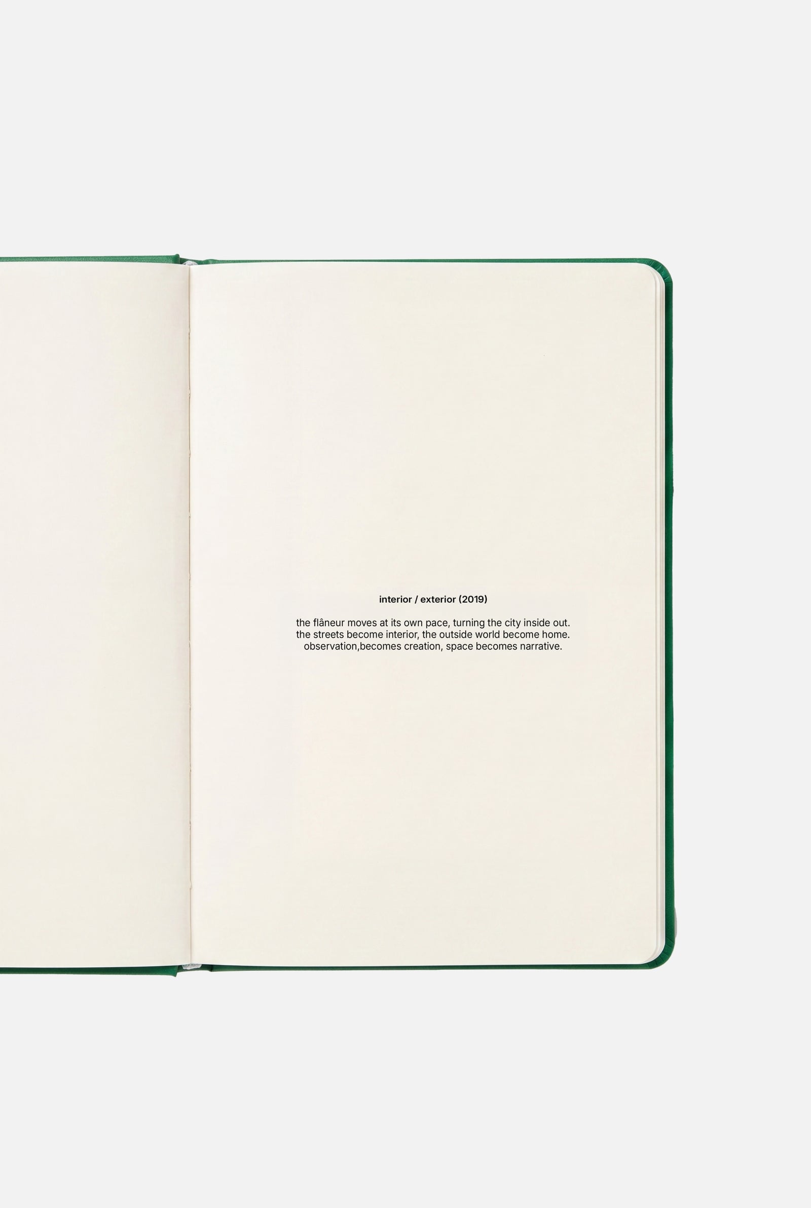 Flaneur Notebook | Green