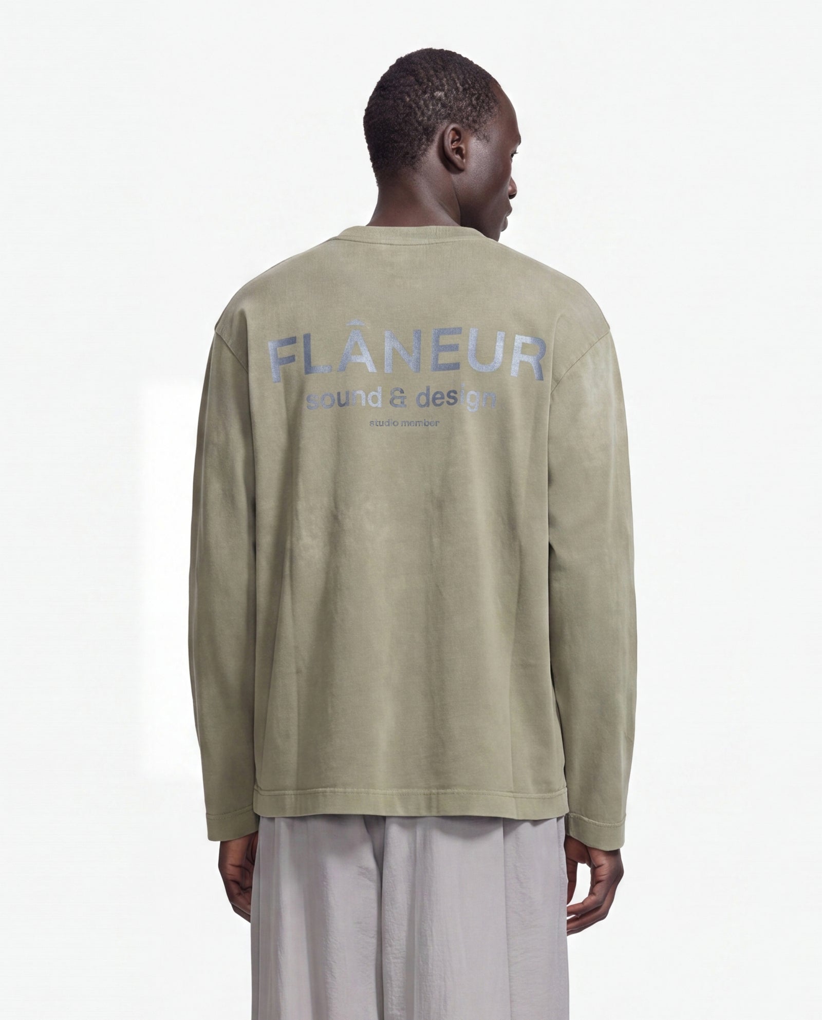 Sound & Design Studio Member Long Sleeve | Washed Green