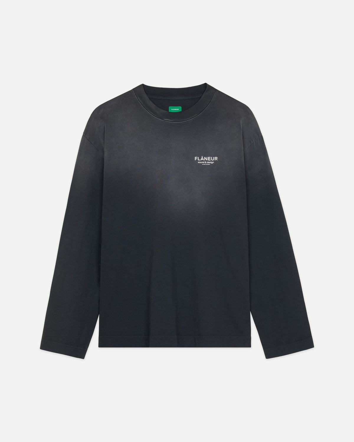 Sound & Design Long Sleeve Washed | Gewaschen Schwarz