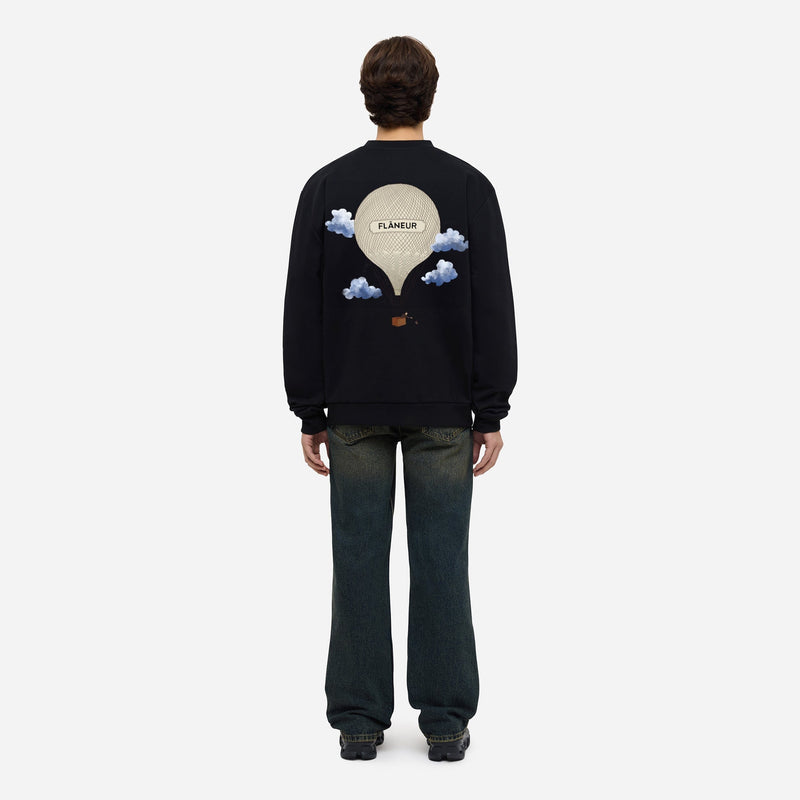 Aéronautique Sweater | Black