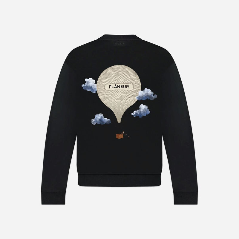 Aéronautique Sweater | Black