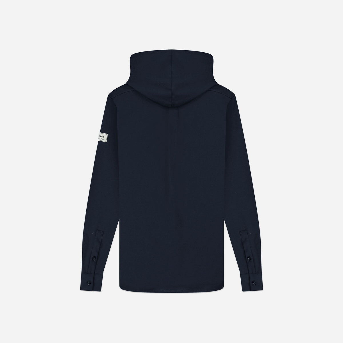 Atelier Hooded Shirt | Navy