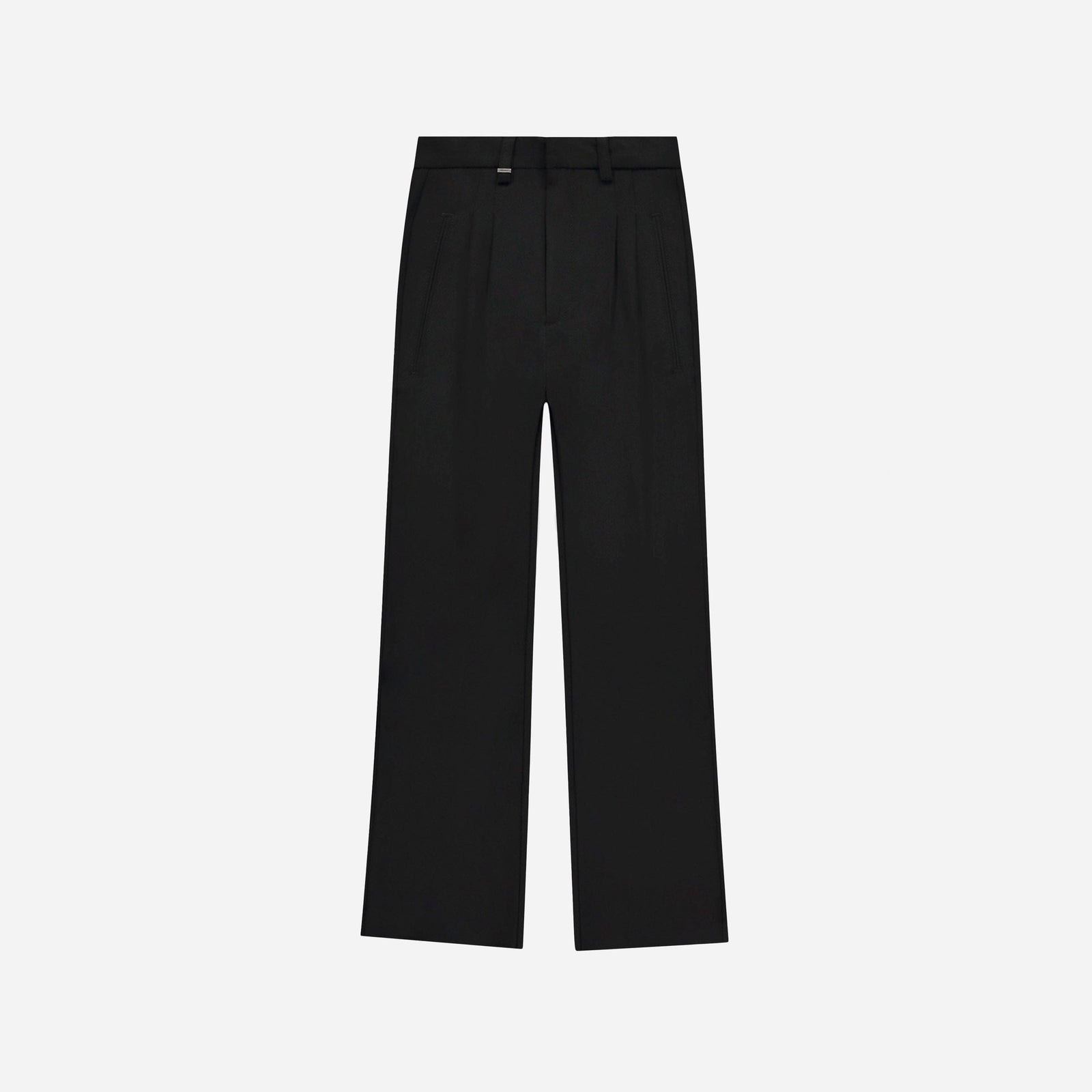Atelier Pantalon with Rubber Patch | Black