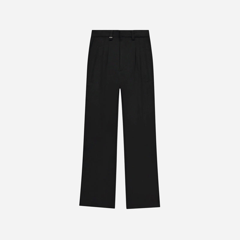 Atelier Pantalon with Rubber Patch | Black