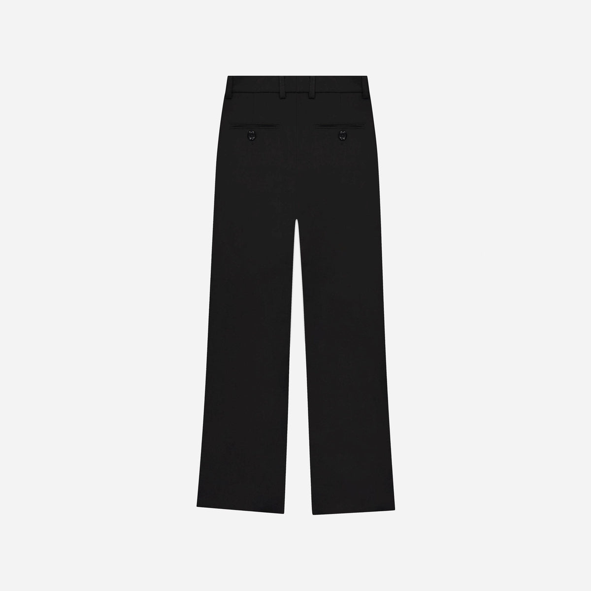 Atelier Pantalon with Rubber Patch | Black
