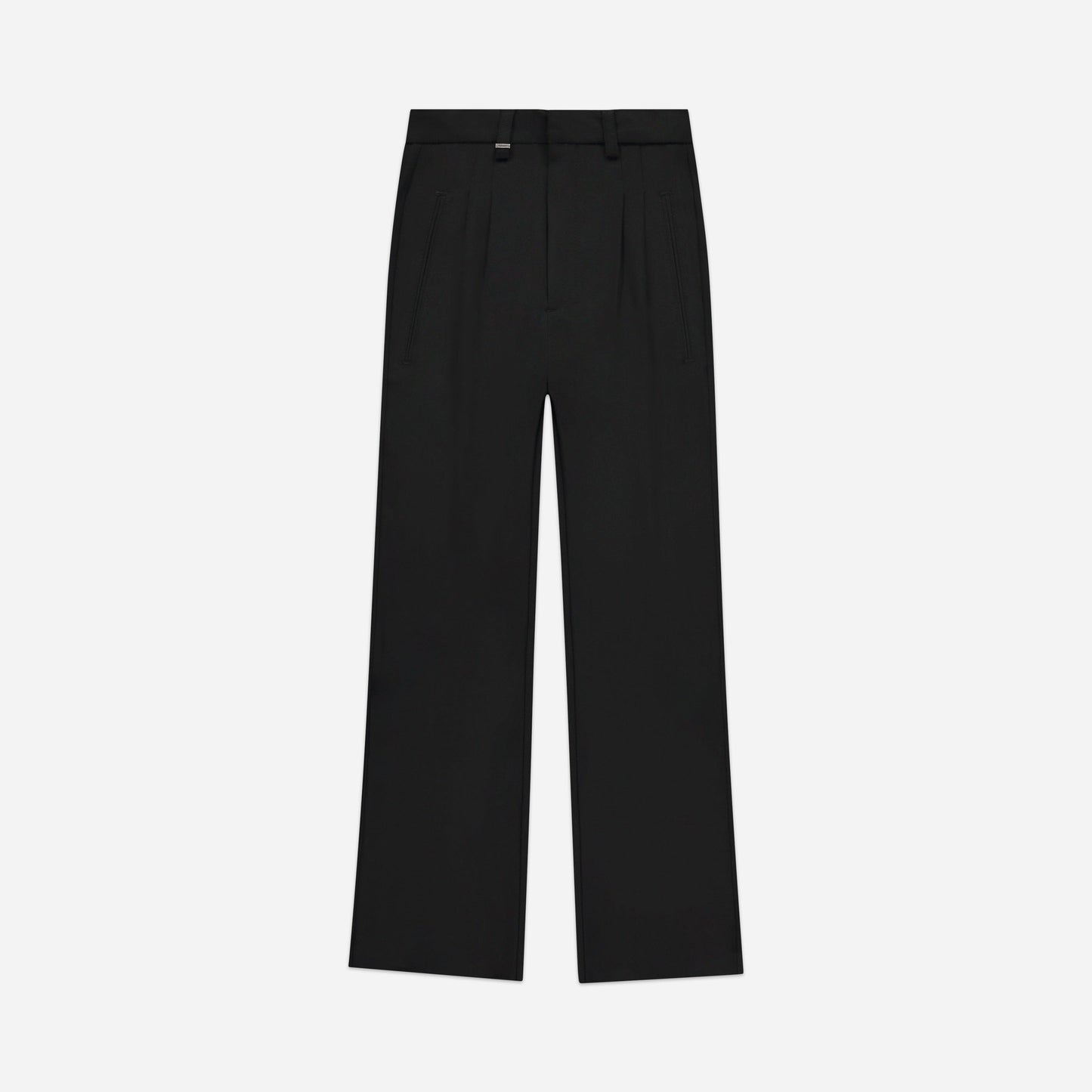 Atelier Pantalon with Rubber Patch Black