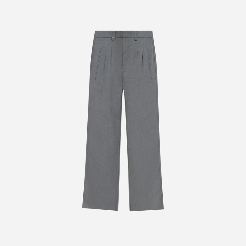 Atelier Pantalon with Rubber Patch | Grey