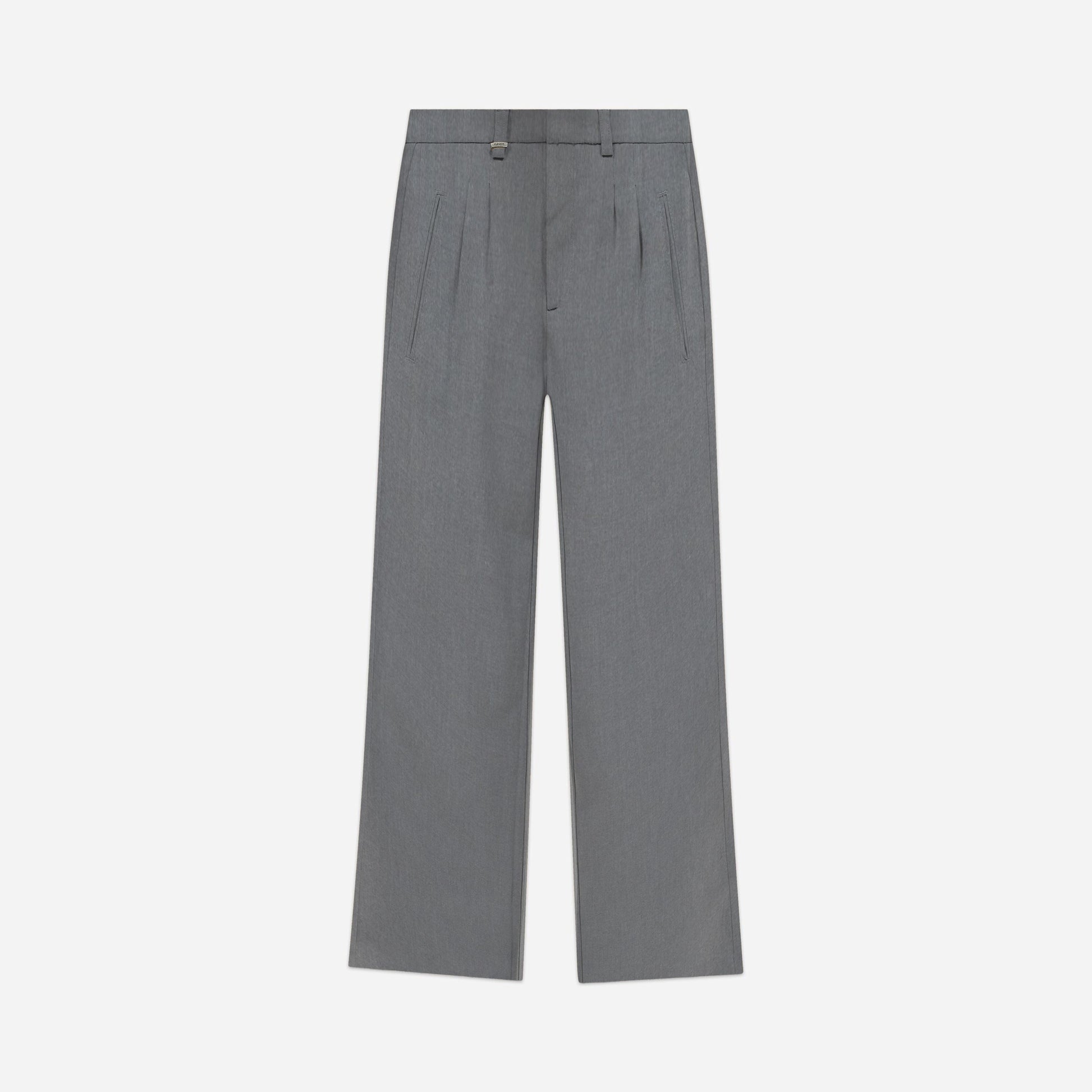 Atelier Pantalon with Rubber Patch Grey