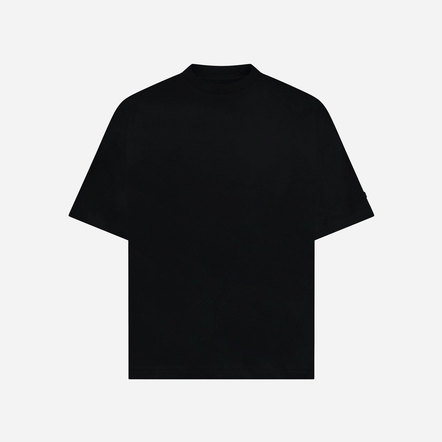 Atelier T-Shirt with Rubber Patch Black