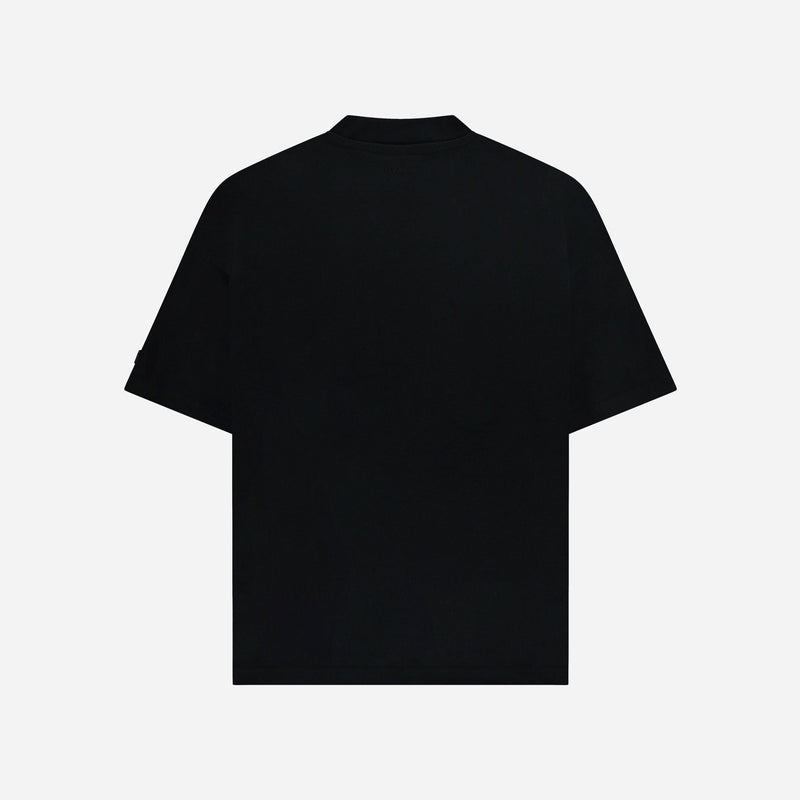 Atelier T-Shirt with Rubber Patch | Black