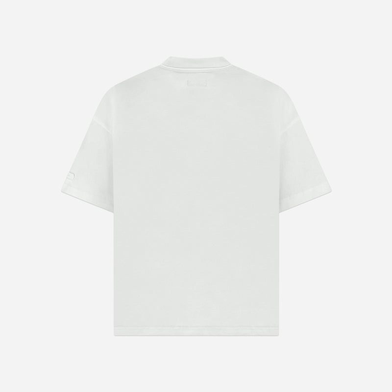 Atelier T-Shirt with Rubber Patch | Ecru
