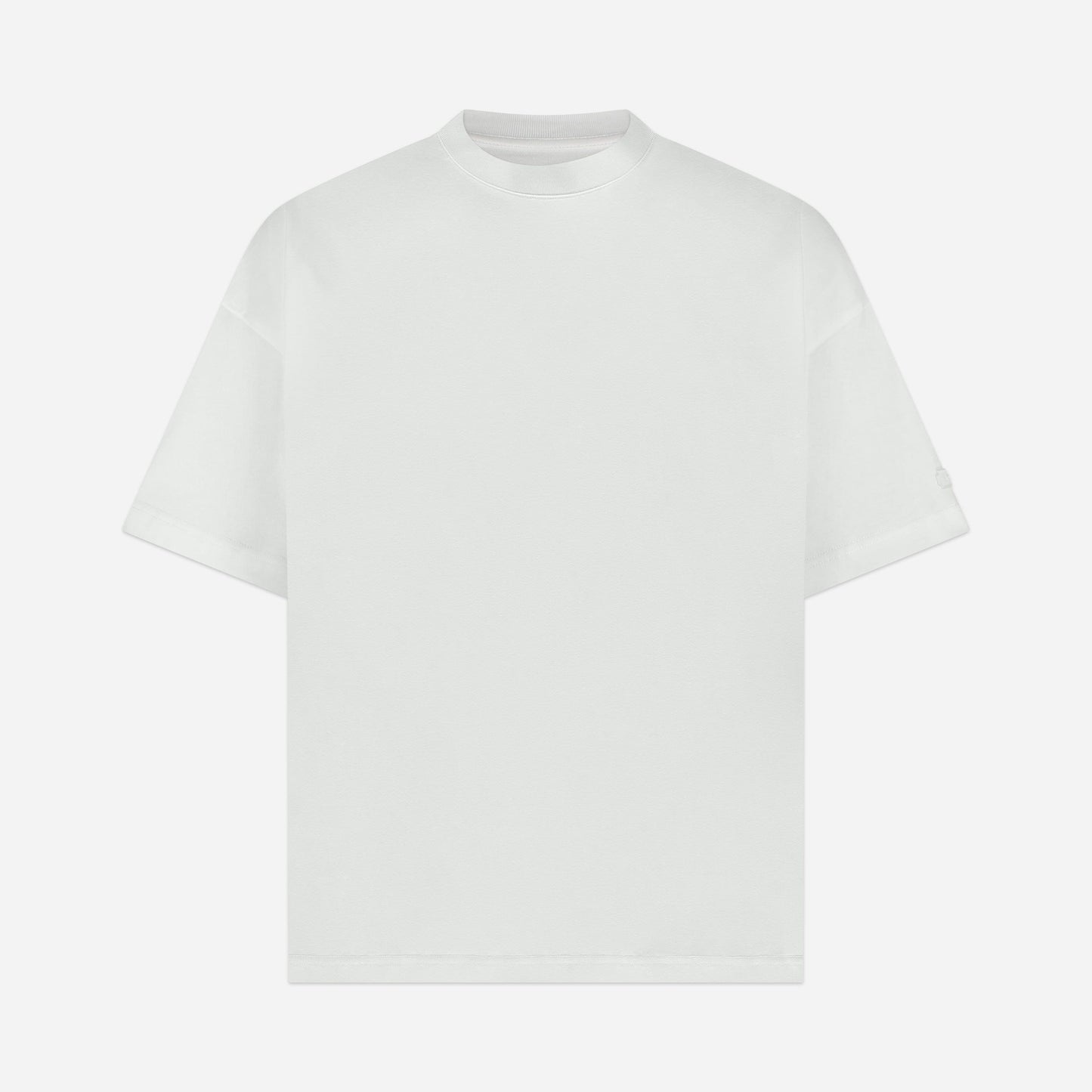 Atelier T-Shirt with Rubber Patch Ecru