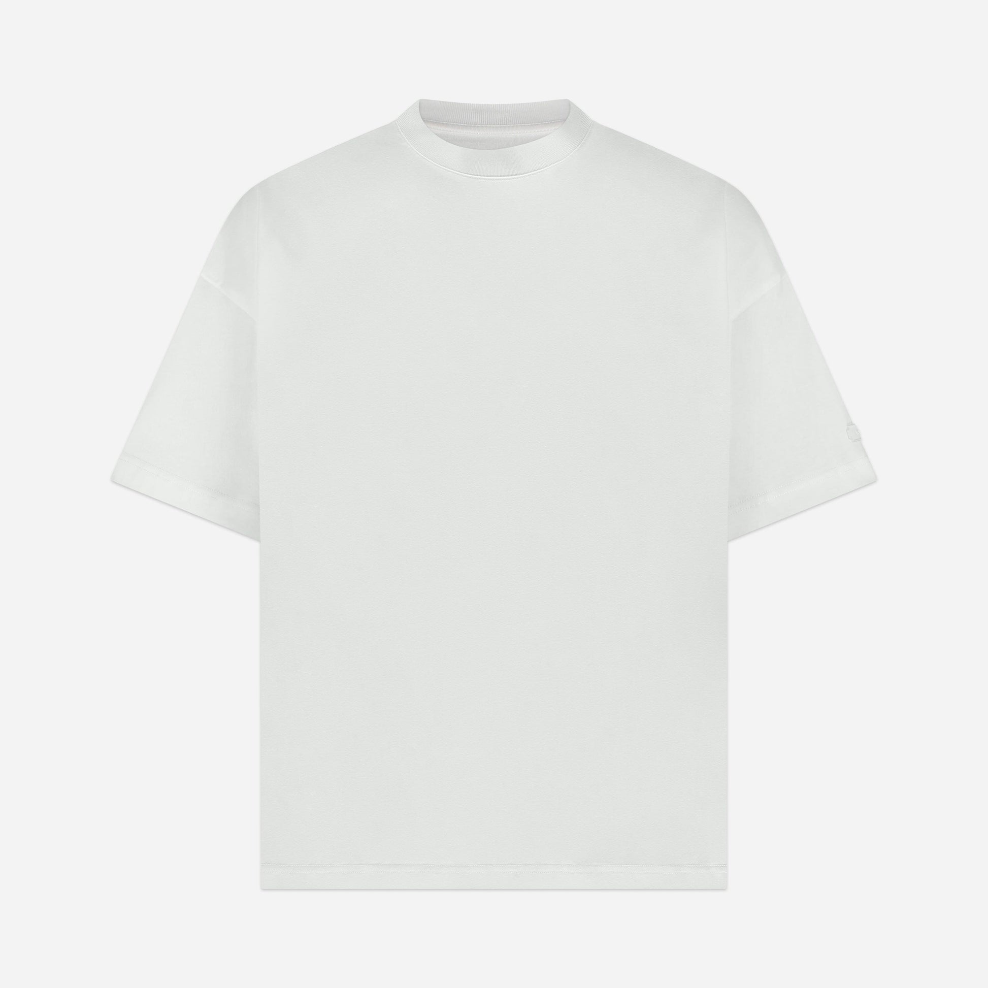 Atelier T-Shirt with Rubber Patch Ecru