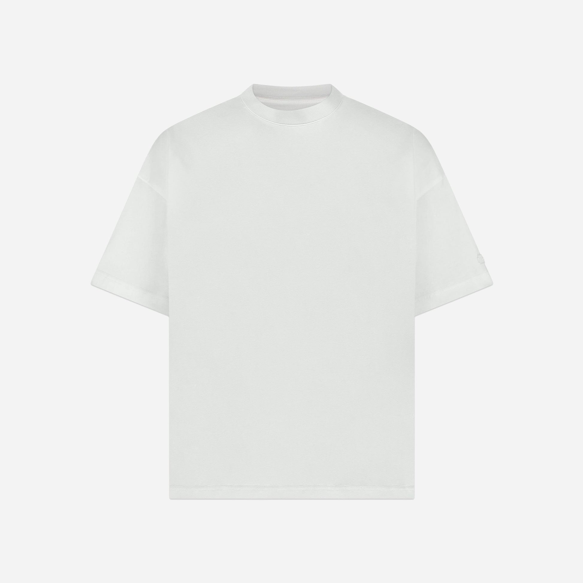 Atelier T-Shirt with Rubber Patch Ecru