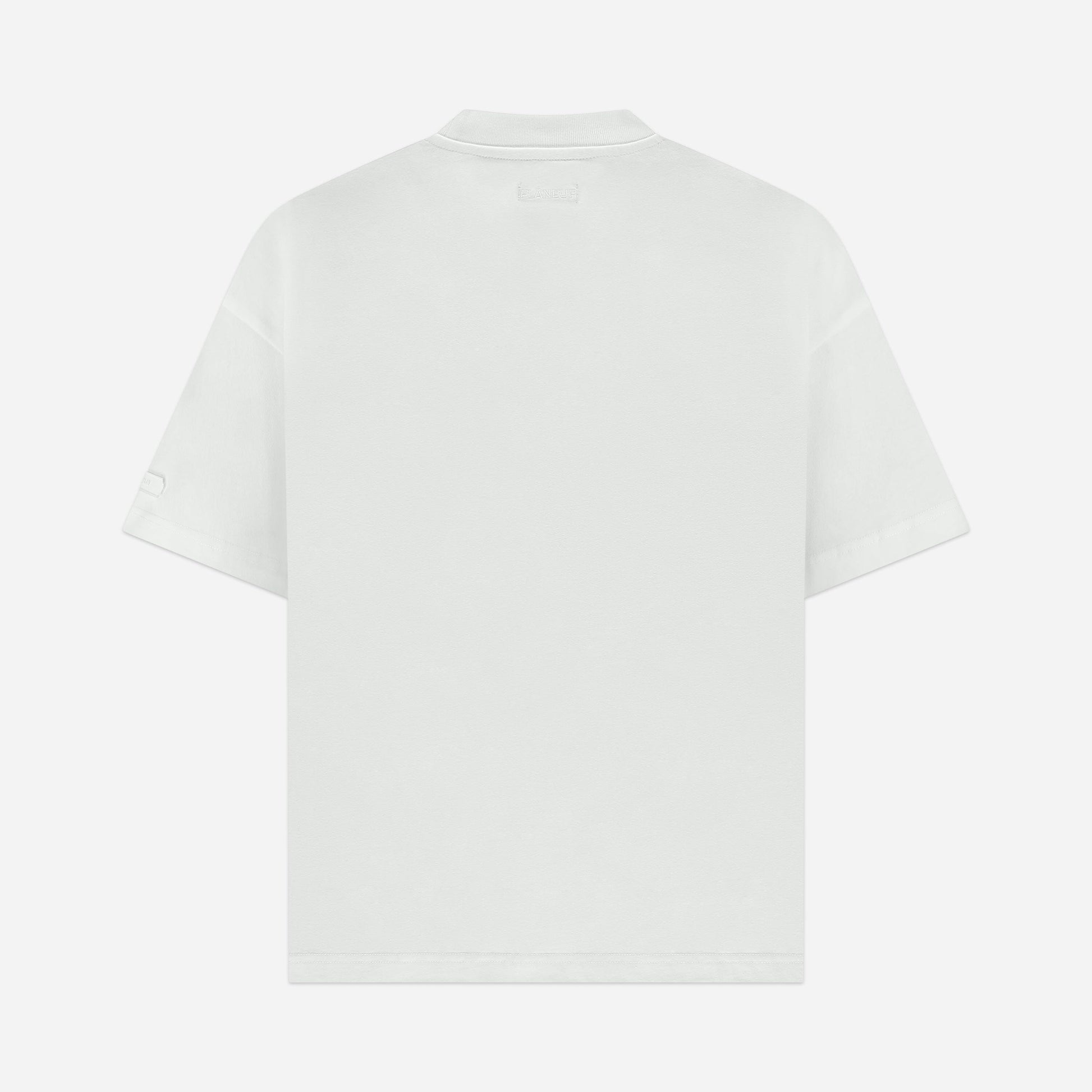 Atelier T-Shirt with Rubber Patch Ecru