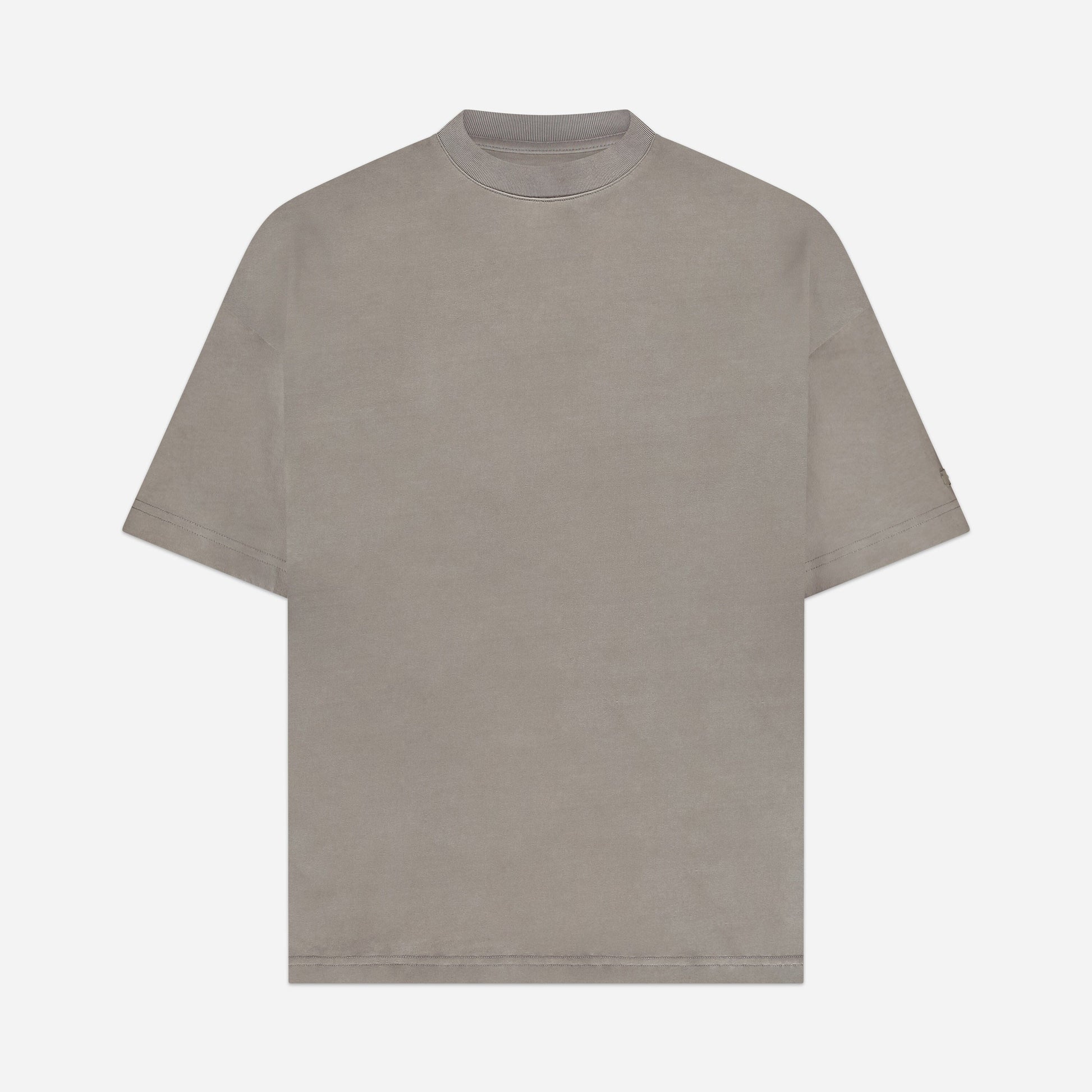 Atelier T-Shirt with Rubber Patch Grey