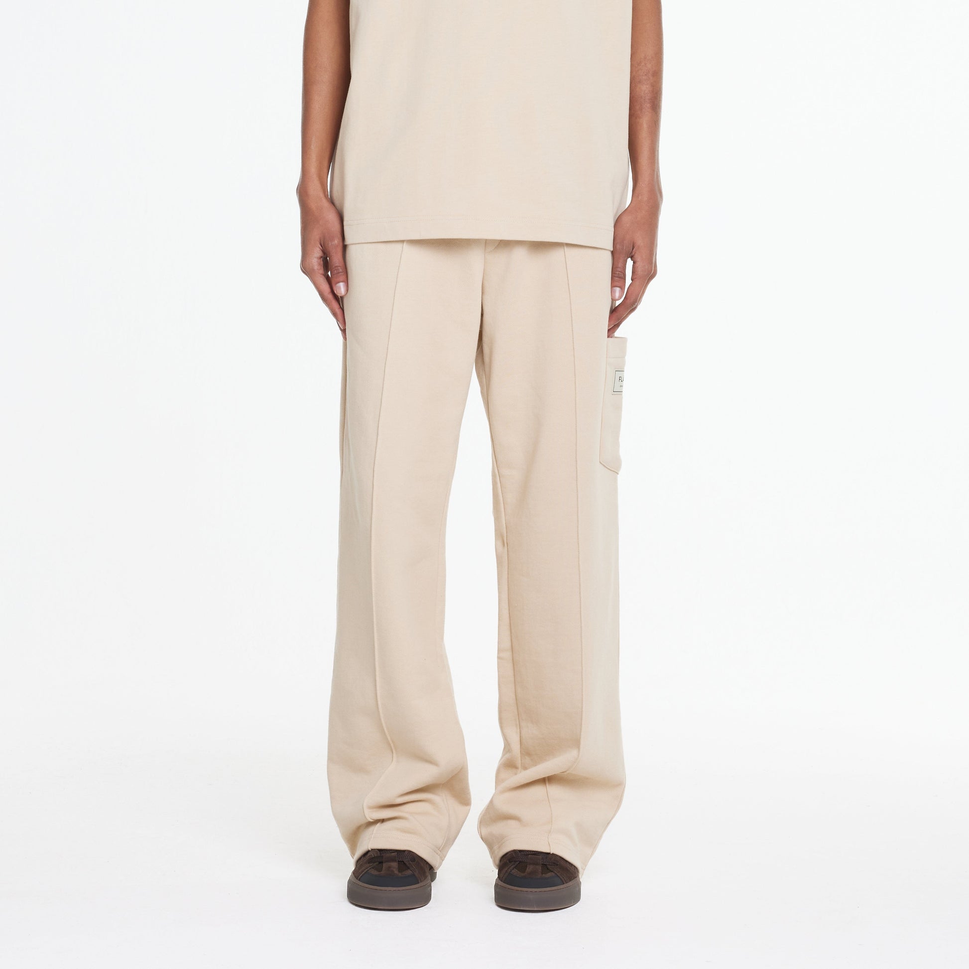 Atelier Tailored Casual Trousers Tan