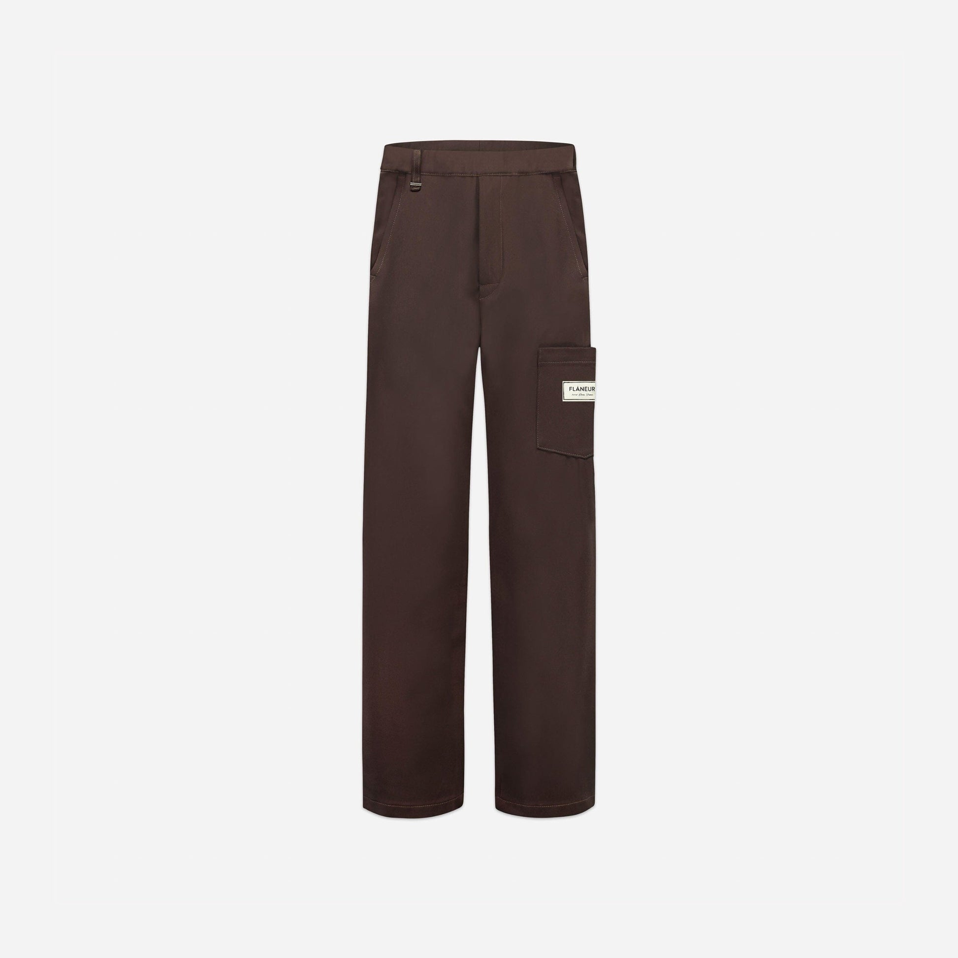 Atelier Tailored Trousers Dark Brown